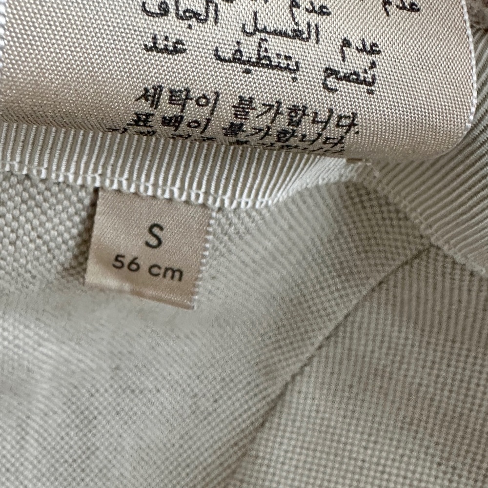 Authentic Gucci Beige and Lavender Logo Cap - Picture 8 of 10